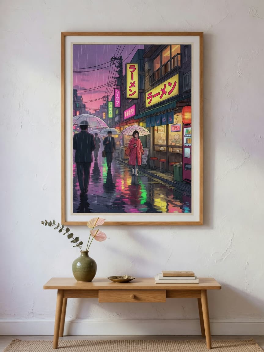 Travel poster from a photo