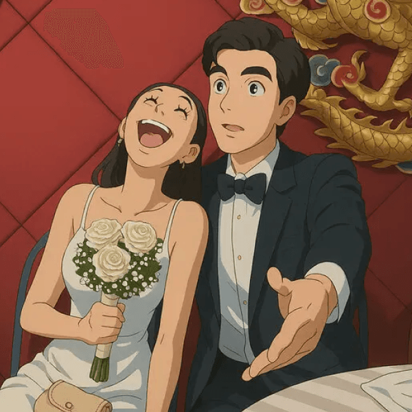 Studio Ghibli style example