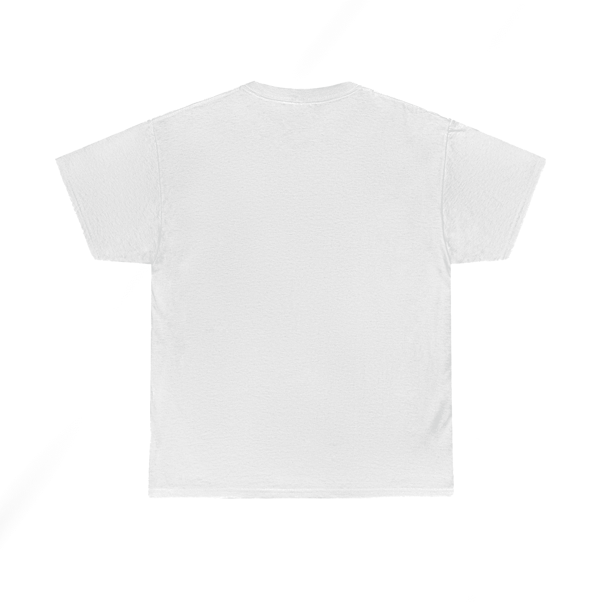 White T-shirt Back View