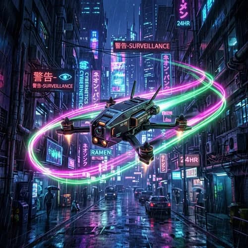 Neon Punk style example