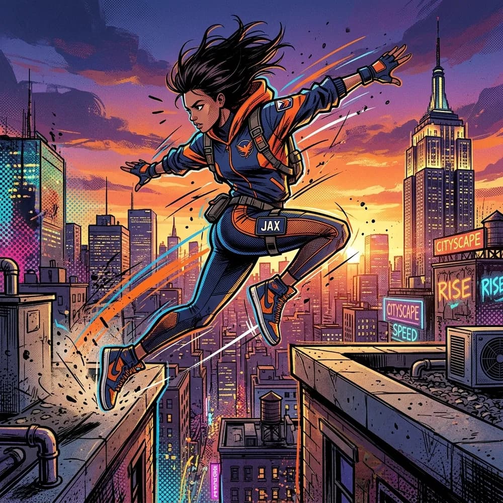 Spider-Verse style example