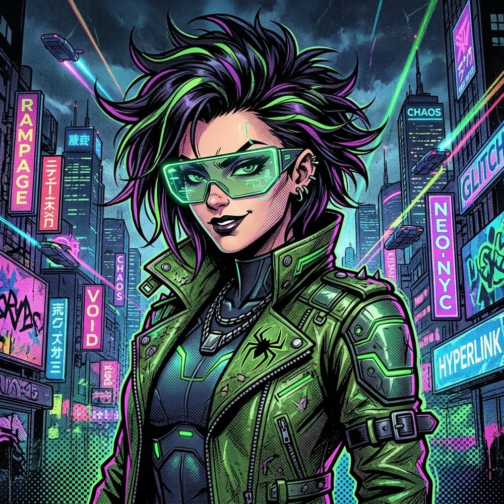 Spider-Verse style example