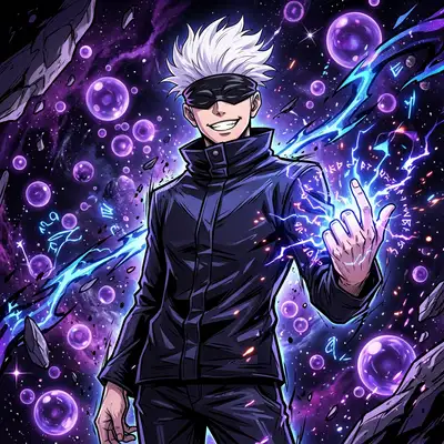 Curse Sorcerer (Jujutsu Anime) style example