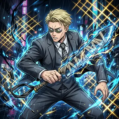 Curse Sorcerer (Jujutsu Anime) style example