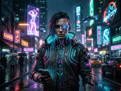 Cyberpunk Hacker