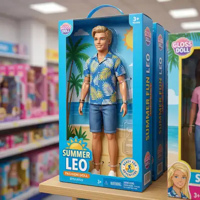 Doll Plastic (Barbie Style) style example