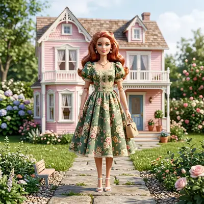Doll Plastic (Barbie Style) style example