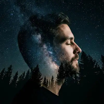 Double Exposure style example