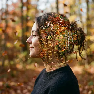 Double Exposure style example