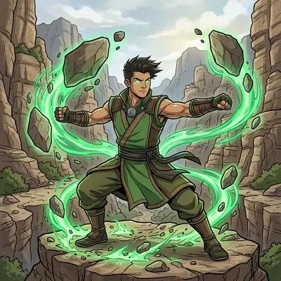Elements Bender (Avatar Style) style example