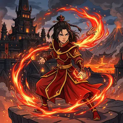 Elements Bender (Avatar Style) style example