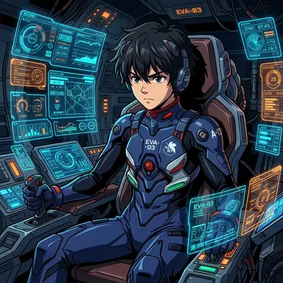 Eva Pilot (Mecha Suit) style example