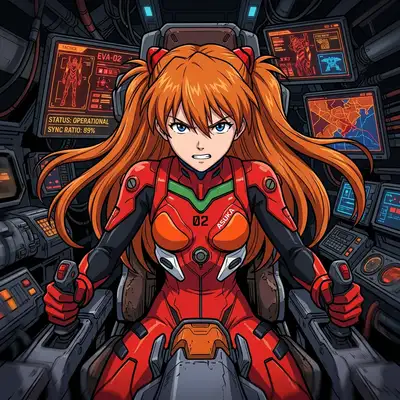 Eva Pilot (Mecha Suit) style example