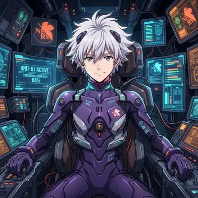 Eva Pilot (Mecha Suit) style example