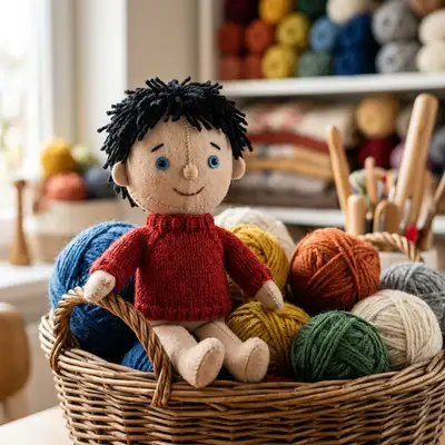 Felt Plush (Amigurumi) style example