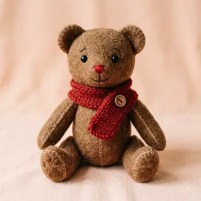 Felt Plush (Amigurumi) style example
