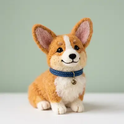 Felt Plush (Amigurumi) style example