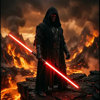 Galactic Knight (Star Wars Style) style example