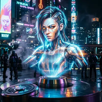 Hologram Prism style example