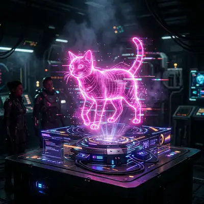 Hologram Prism style example