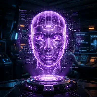 Hologram Prism style example