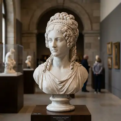 Marble Bust (Roman Sculpture) style example