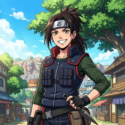 Ninja Village (Naruto Style) style example