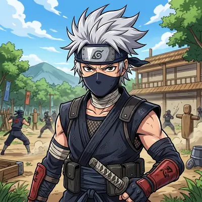 Ninja Village (Naruto Style) style example