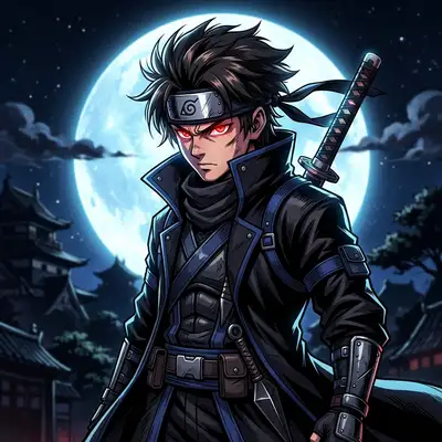 Ninja Village (Naruto Style) style example