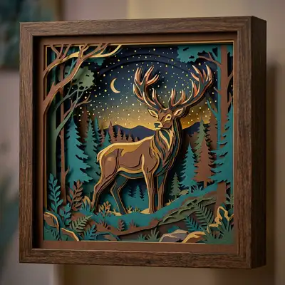 Paper Cutout style example