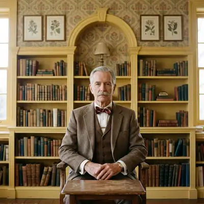 Pastel Symmetry (Wes Anderson) example 2