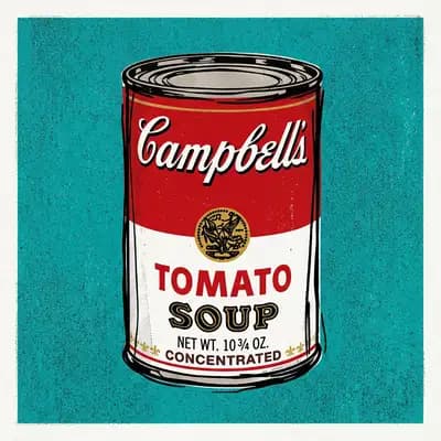 Pop Art (Andy Warhol) style example