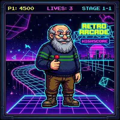Retro Arcade example 2