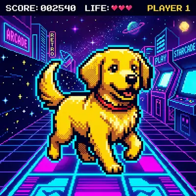 Retro Arcade example 3