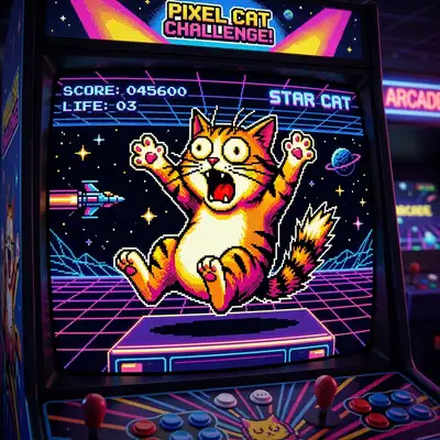 Retro Arcade example 4