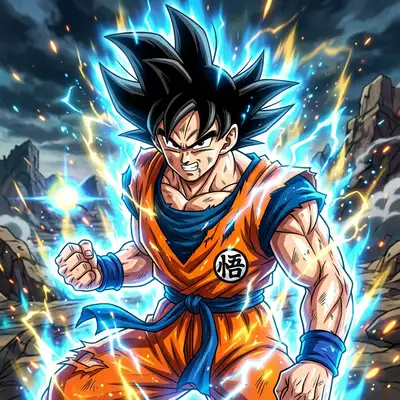 Saiyan Fury style example