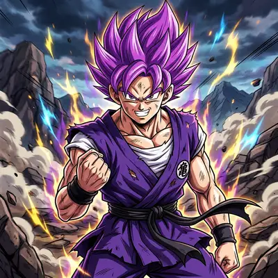 Saiyan Fury style example