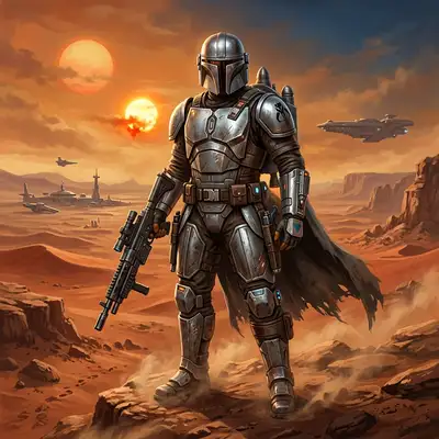 Space Bounty (Mandalorian Style) style example