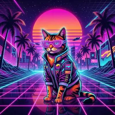 Synthwave example 1