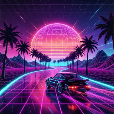 Synthwave example 2