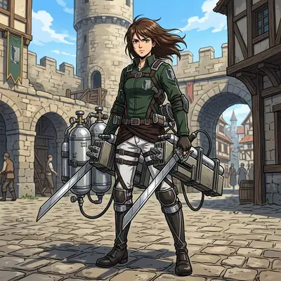 Titan Slayer (Attack on Titan Style) style example