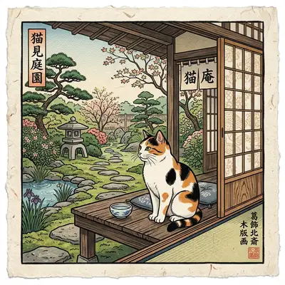 Ukiyo-e Woodblock example 4