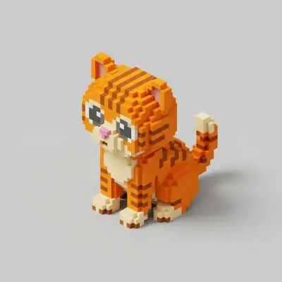 Voxel Art example 1