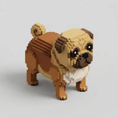 Voxel Art example 2