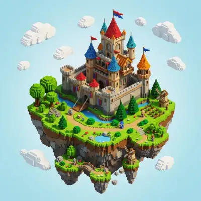 Voxel Art example 4
