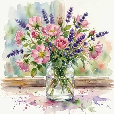 Watercolor Splash example 4