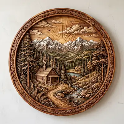 Wood Carving (Sculpture) style example