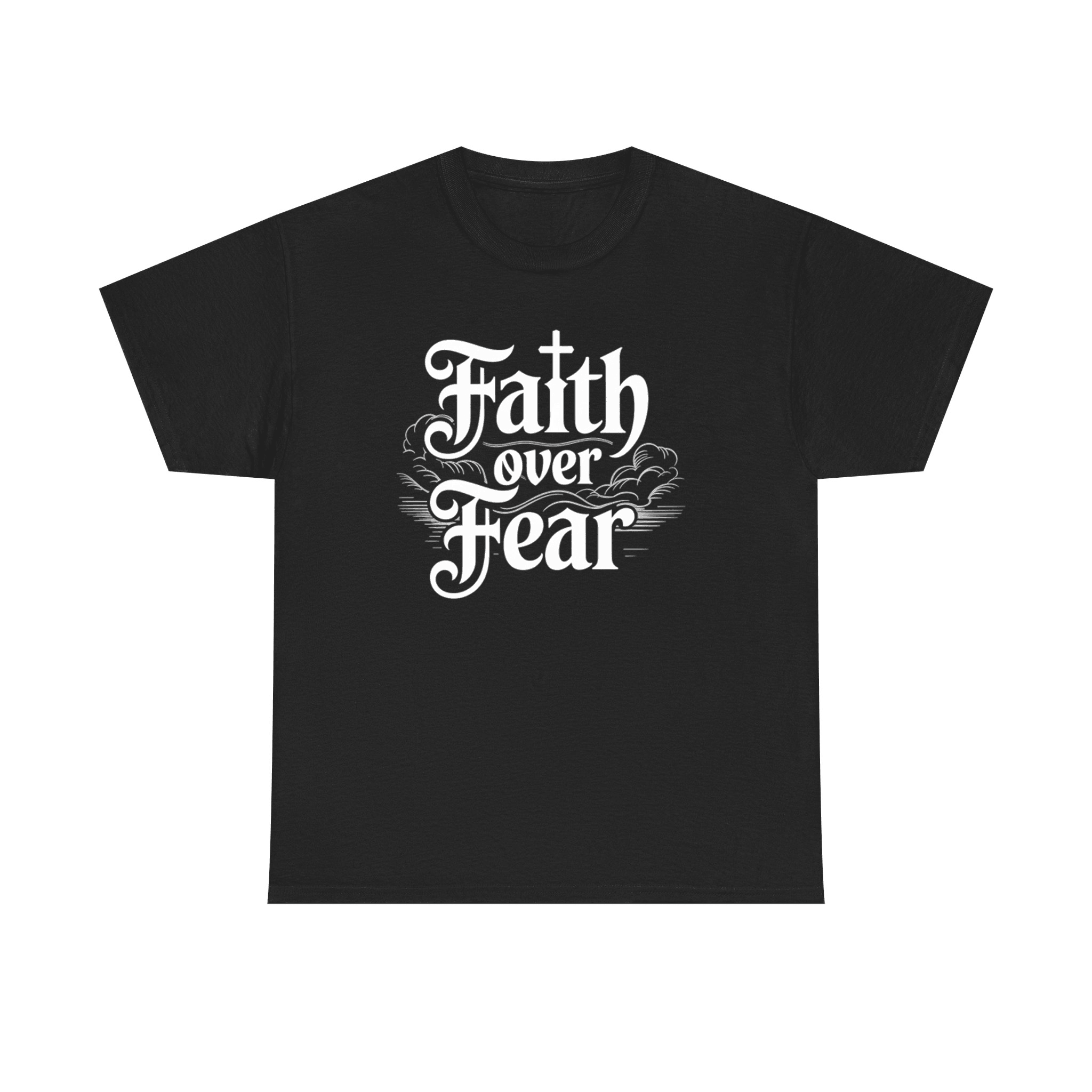 Faith Over Fear – Cloud & Cross Shirt