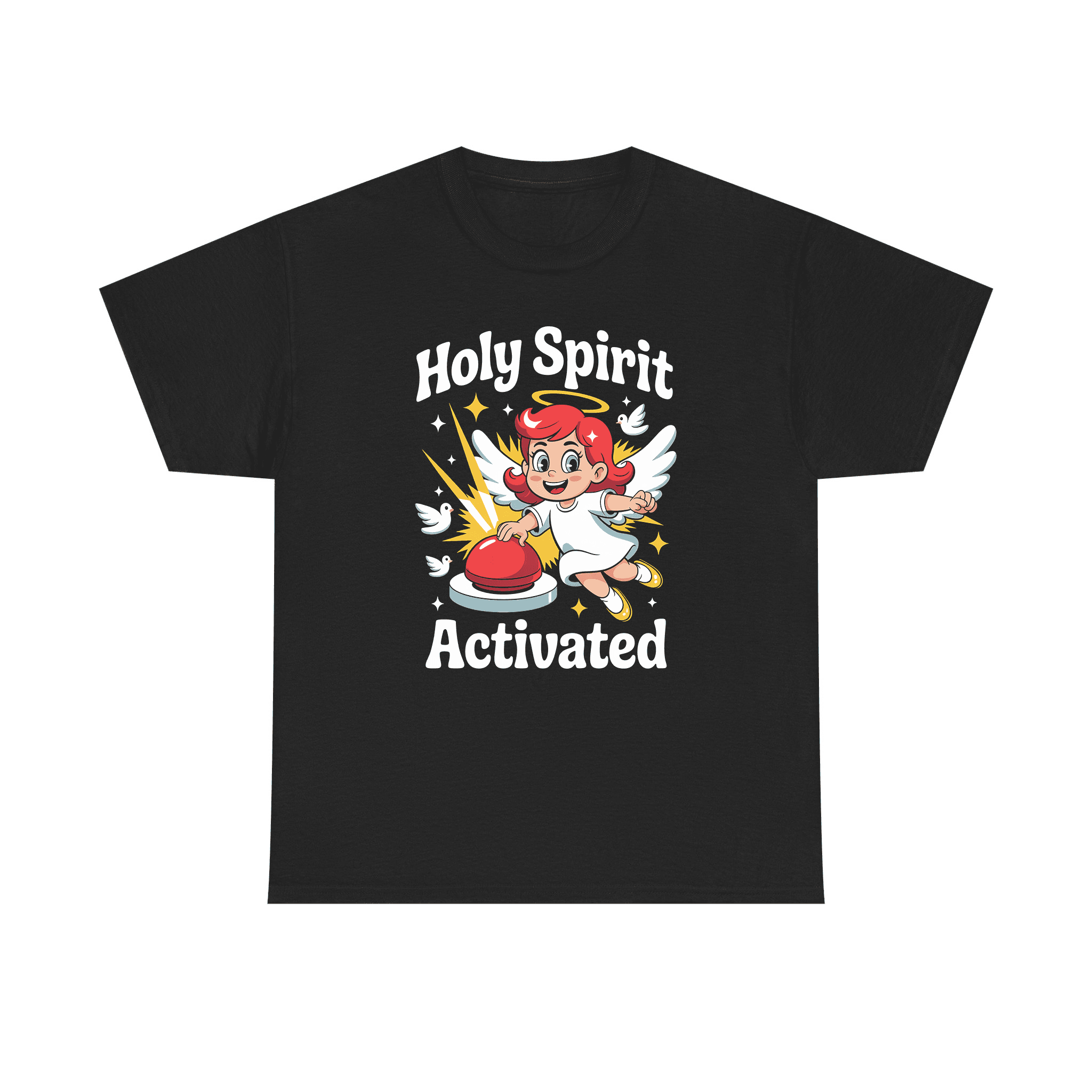 T-shirt with Holy Spirit Activated design
