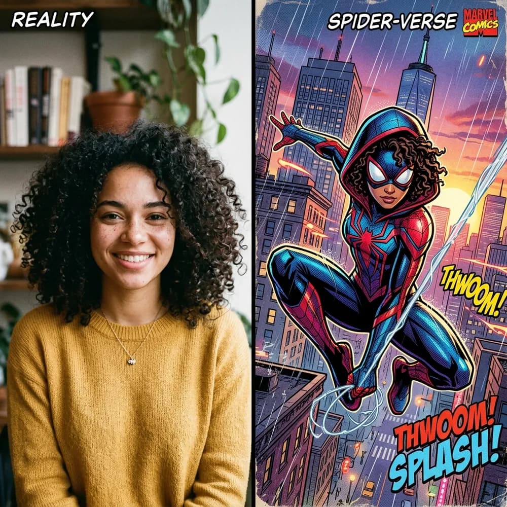How to turn image into Spider-Verse style